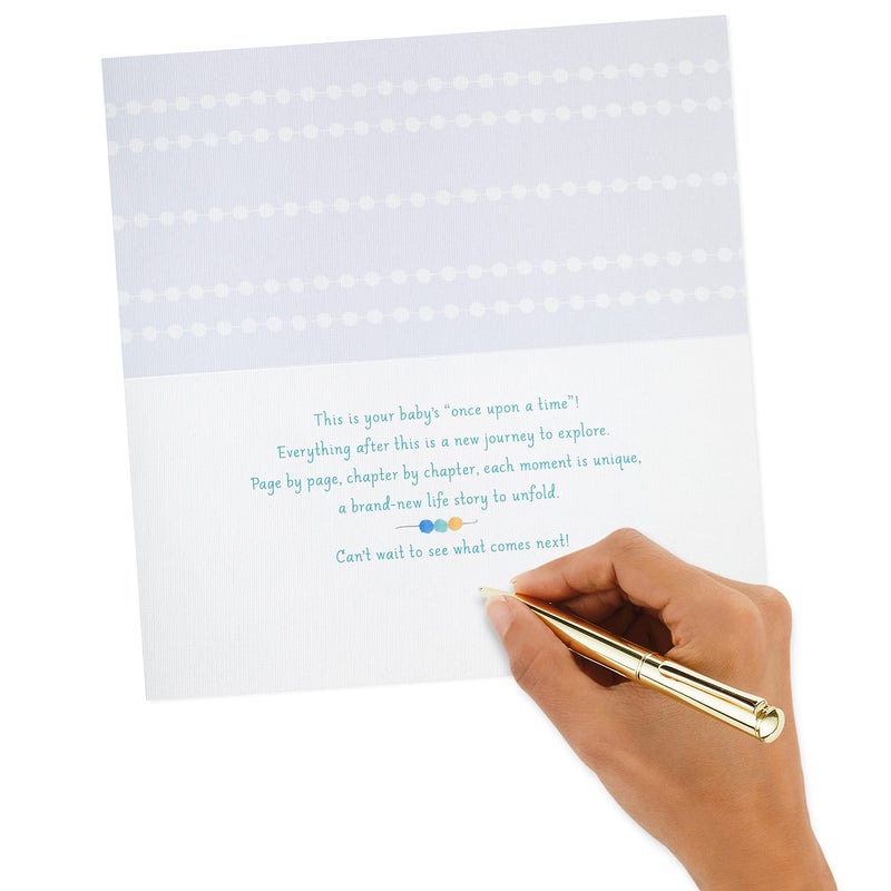 Hallmark Studio Ink Baby Shower Card for New Parents (Made a Human) Welcome New Baby, Congratulations, Gender Reveal - Image 5
