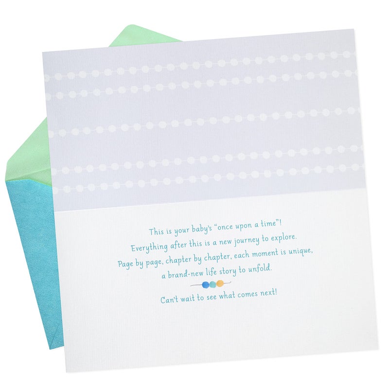 Hallmark Studio Ink Baby Shower Card for New Parents (Made a Human) Welcome New Baby, Congratulations, Gender Reveal - Image 2