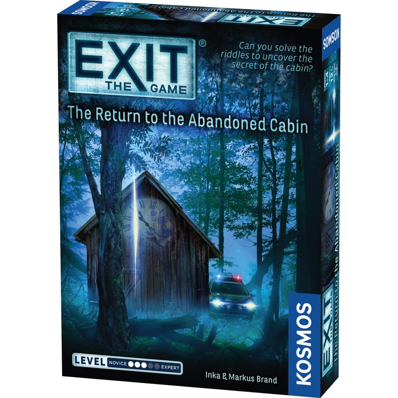 Thames & Kosmos EXIT The Return to The Abandoned Cabin EXIT The Game A Kosmos Game FamilyFriendly CardBased atHome Escape Room Experience Collaborative for 1 to 4 Players Ages 12 - Image 3