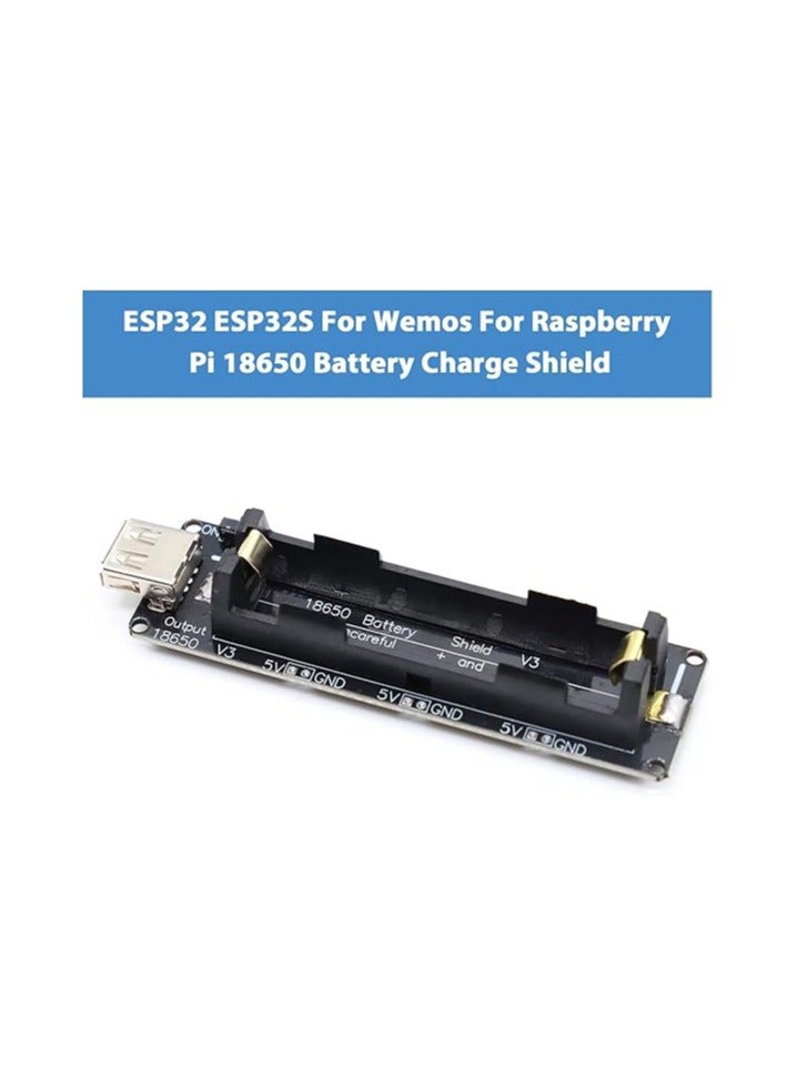 ESP 18650 Lithium Li-ion Battery Extension Shield 5V-3V Micro USB Module 600mA 3V/1A 5V/3A - Image 3