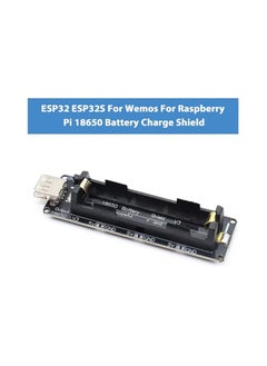 1865O Battery Holder Double Port Batteries 18650 Li-ion V8 Battery Shield Micro USB 5V/3A 3V/1A Power Bank Battery Charging Module for and Arduino