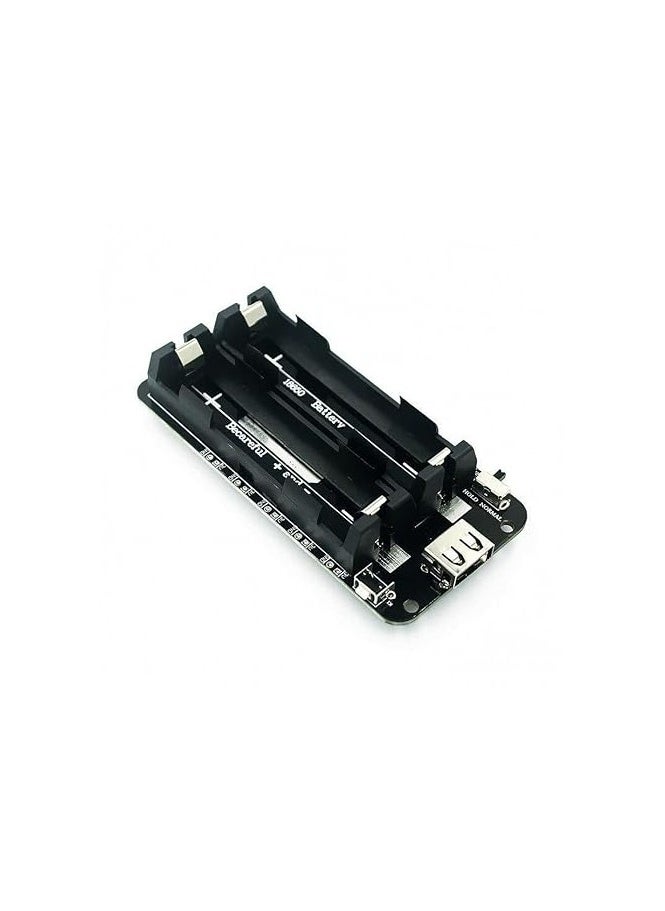 Generic - 1865O Battery Holder Double Port Batteries 18650 Li-ion V8 Battery Shield Micro USB 5V/3A 3V/1A Power Bank Battery Charging Module for and Arduino - Image 1
