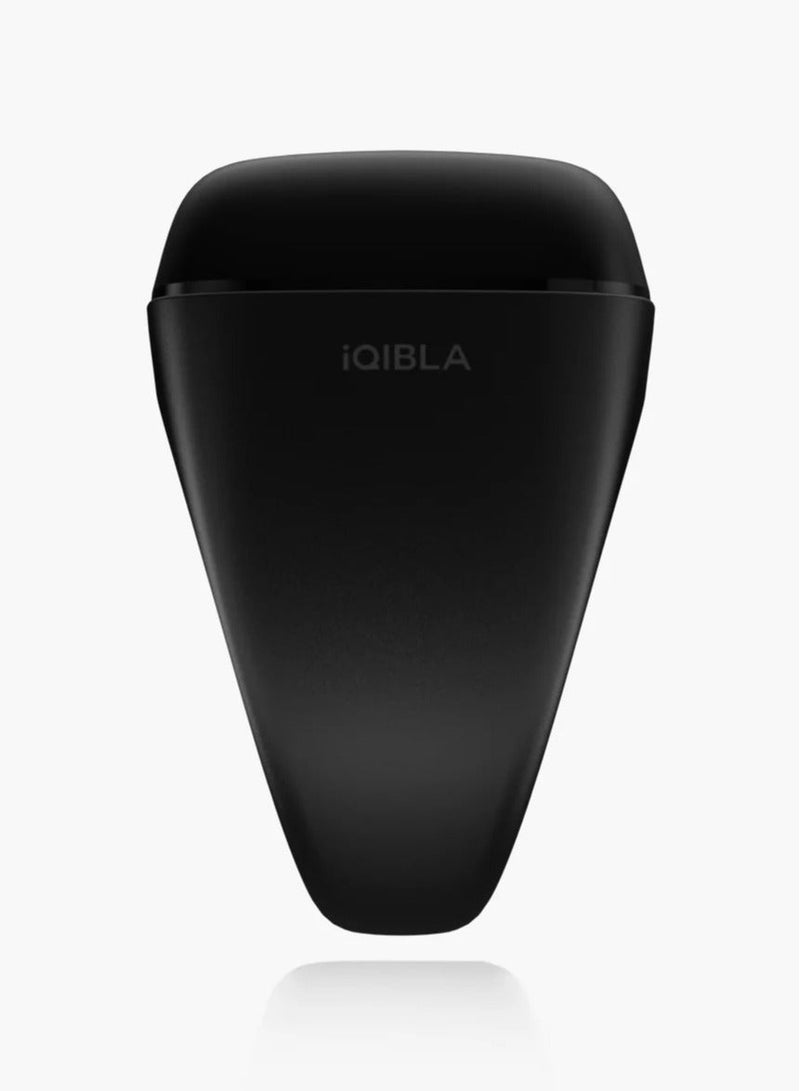 black IQIBLA SMART Zikr Ring – 22mm Digital Counter & Spiritual Tool, World's First - Image 2