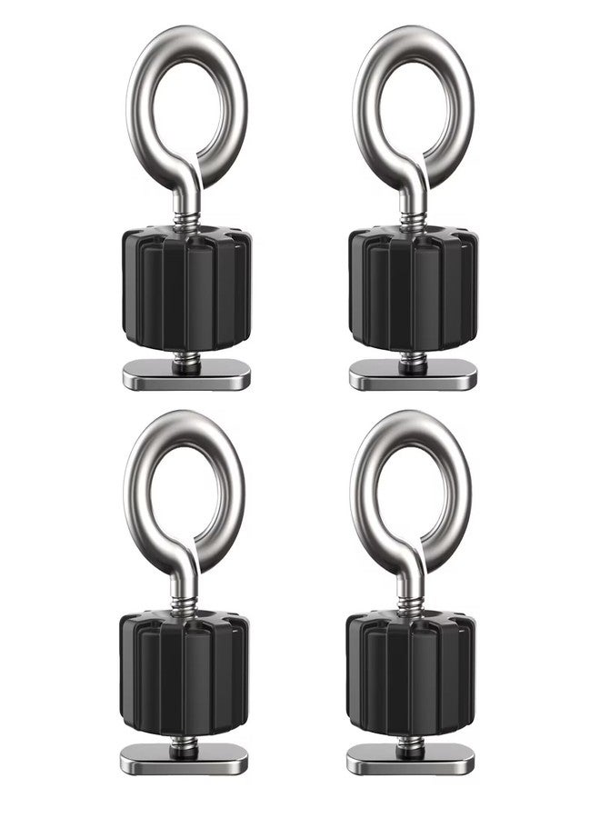 EDSRDPLT 9004 Kayak Rail Track Screws Tie Down Eyelet, Kayak Knob Nuts Hardware, Stainless Steel Kayak Screws, Outdoor Parts Tool Rails Bolts for Canoe Boat. - Image 1