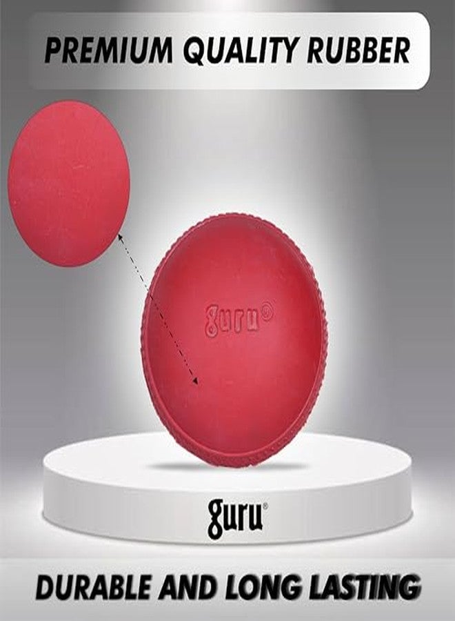 GURU Cricket Ball Set - Rubber Cricket Balls 85g (Pack of 10, Multicolor) - Image 4