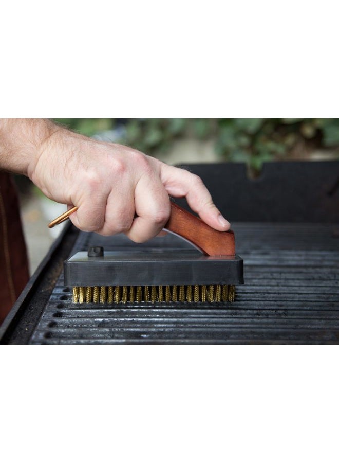 Outset QB47 Rosewood Collection Oversized Grill Brush - Image 4