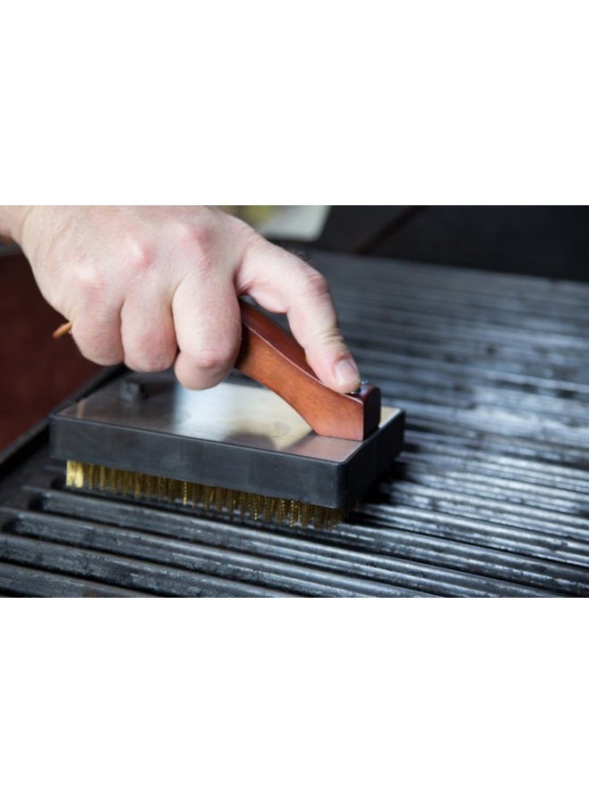 Outset QB47 Rosewood Collection Oversized Grill Brush - Image 3