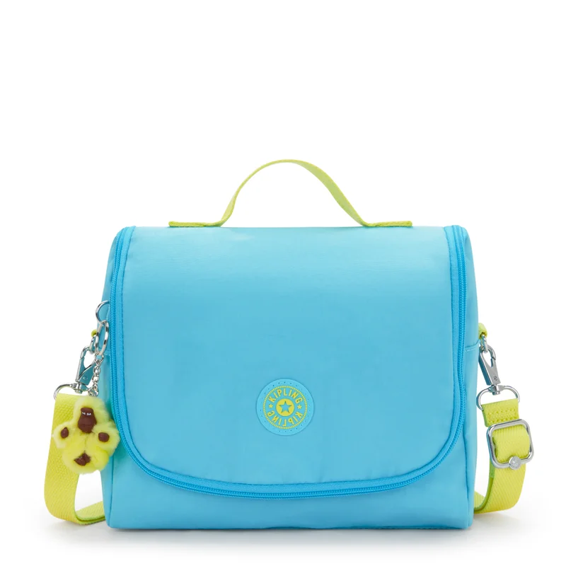 كيبلينغ Kipling  New Kichirou Splash Blue Large LunchBag with Trolley Sleeve 15289-3KR