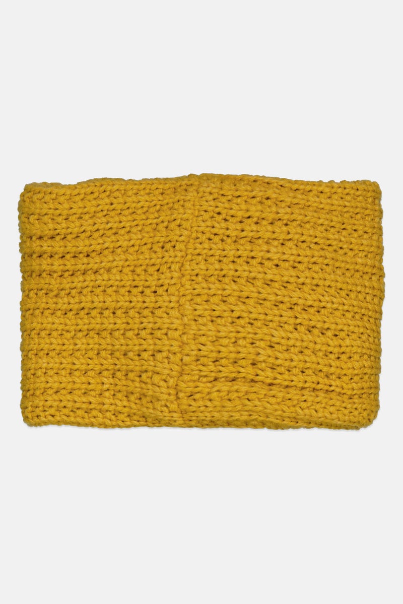 Cool Club Toddlers Girl Textured Scarf 17 D cm, Mustard - Image 2