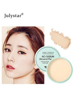 Julystar Long-lasting Oil Control Pressed Powder - Waterproof Matte Finish Flawless Setting Powder Madeup - Cruelty Free Lightweight Minimizes Pores And Fine Lines Face Cosmetic with Natural Look for All Skin  - Image 3