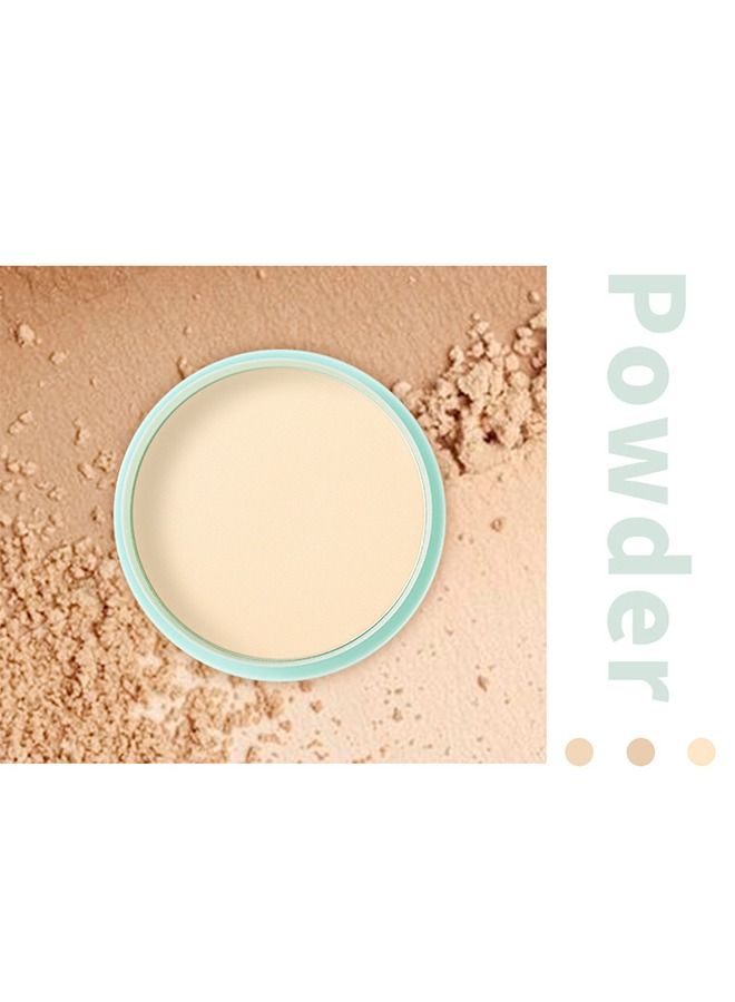 Julystar Long-lasting Oil Control Pressed Powder - Waterproof Matte Finish Flawless Setting Powder Madeup - Cruelty Free Lightweight Minimizes Pores And Fine Lines Face Cosmetic with Natural Look for All Skin - Image 2