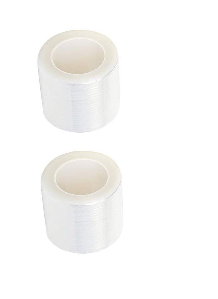 KASTWAVE Disposable Eyebrow Tattoo Plastic Wrap Preservative Saran Barrier Film Supplies Lips Permanent Make Up Cling Wrap Cover Tape Roll Transparent 2 PCS  - Image 1
