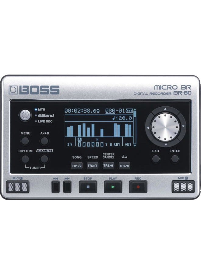 BOSS Field Recorder BR-80 mit SD -Karten (bis zu 32 GB) - Image 4