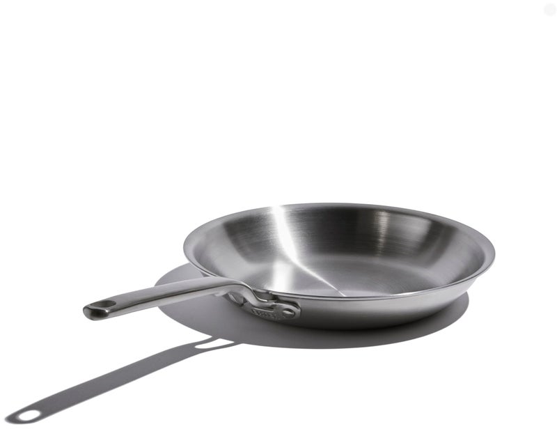 Heritage Steel Eater Series 10.5 Inch Frying Pan | Made in USA | 5-Ply Fully Clad Stainless Steel | Stay Cool Handle Design | Induction Ready & Non-Toxic - Image 1