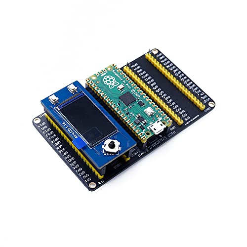 Treedix Compatible with Raspberry Pi Pico GPIO Expander External Expansion Board with 1.14inch Pi Pico LCD Screen Three Sets of 2x20 Male Header for Connecting More Expansion Modules - Image 1