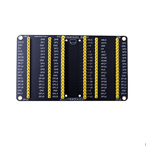 Treedix Compatible with Raspberry Pi Pico GPIO Expander External Expansion Board with 1.14inch Pi Pico LCD Screen Three Sets of 2x20 Male Header for Connecting More Expansion Modules - Image 4