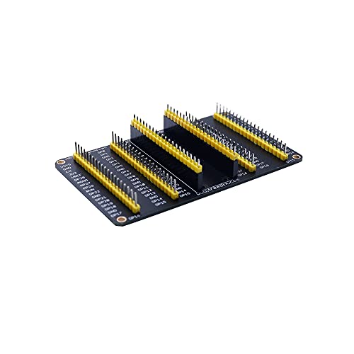 Treedix Compatible with Raspberry Pi Pico GPIO Expander External Expansion Board with 1.14inch Pi Pico LCD Screen Three Sets of 2x20 Male Header for Connecting More Expansion Modules - Image 2