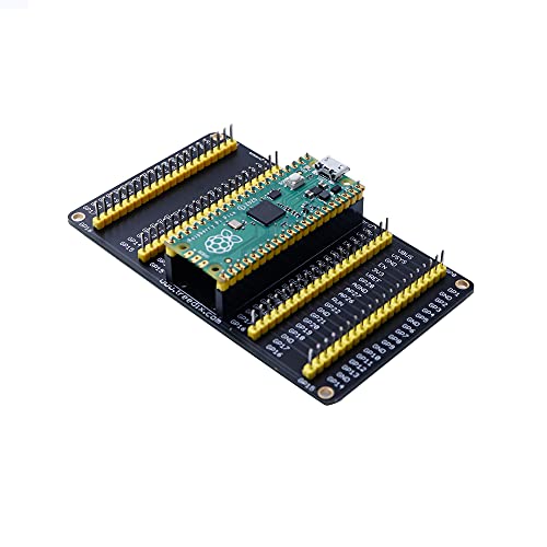 Treedix Compatible with Raspberry Pi Pico GPIO Expander External Expansion Board with 1.14inch Pi Pico LCD Screen Three Sets of 2x20 Male Header for Connecting More Expansion Modules - Image 3