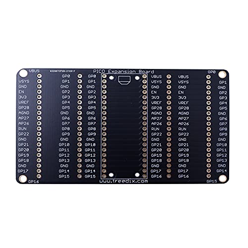 Treedix Compatible with Raspberry Pi Pico GPIO Expander External Expansion Board with 1.14inch Pi Pico LCD Screen Three Sets of 2x20 Male Header for Connecting More Expansion Modules - Image 5