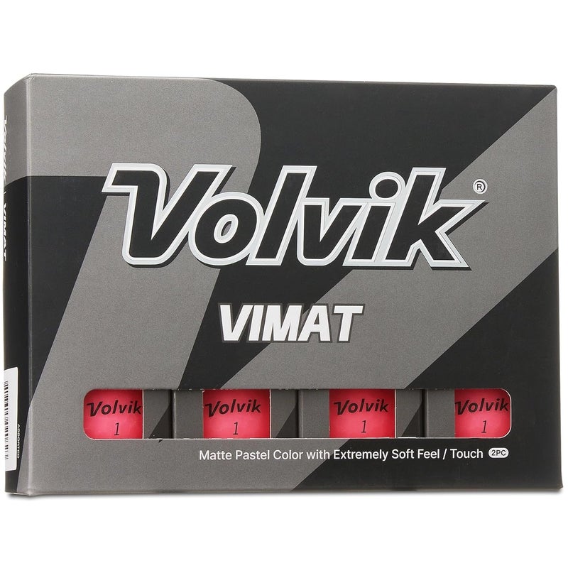 Volvik Vimat Soft Golf Balls (Orange) - Image 5