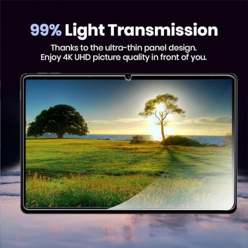 Argus Premium Tempered Glass Screen Protector for OnePlus Pad Lite 11" | 9H Hardness | Anti-Scratch | HD Clear | Bubble Free | Pack of 1 - Image 4