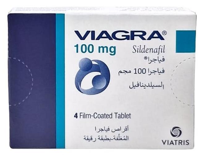 الفياجرا 100 ملغ ، 4 أقراص