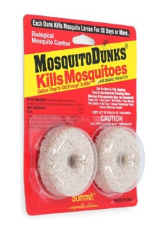 SUMMIT 2-Piece Mosquito Dunk Biological Mosquito Killer Grey 15.24 x 2.03 x 13.97 cm 102-12  - Image 3
