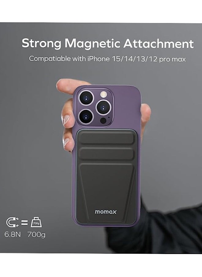 My Candy - Transparent Magpower Power Bank, 5000mAh Magnetic Wireless Power Bank with Stand, 20W PD USB-C Portable Magnetic Charger, Compatible with iPhone Battery Pack, for iPhone 15/14/13/12 - Image 1