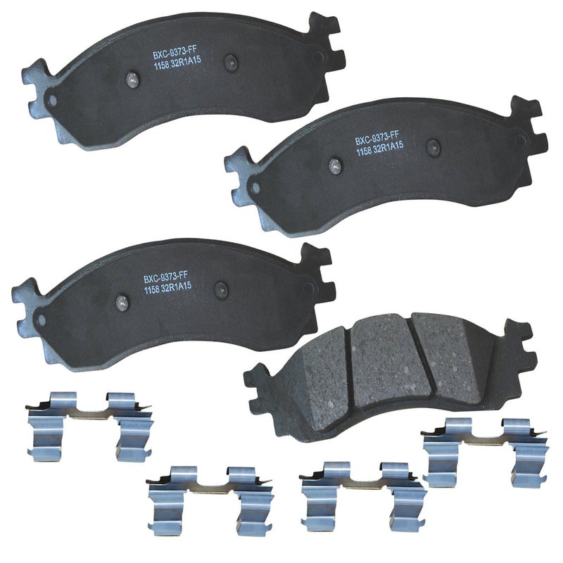 Bendix Premium SBC1158 Ceramic Front Brake Pads for Ford Explorer 2010-2006, Explorer Sport Trac 2010-2007, Taurus 2012-2010, Mercury Mountaineer 2010-2006 - Image 2
