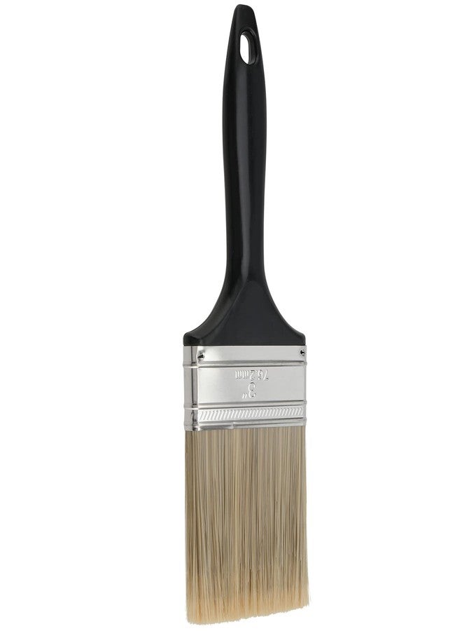 HOZEON 20 Pack 3 Inch Paint Brush, Flat Paint Brushes Bulk, Professional Paintbrushes Set with Plastic Handle, Multi-Purpose Paint Tools for Wall Trim, DIY Paint, Fence, Deck Repair, Black - Image 5