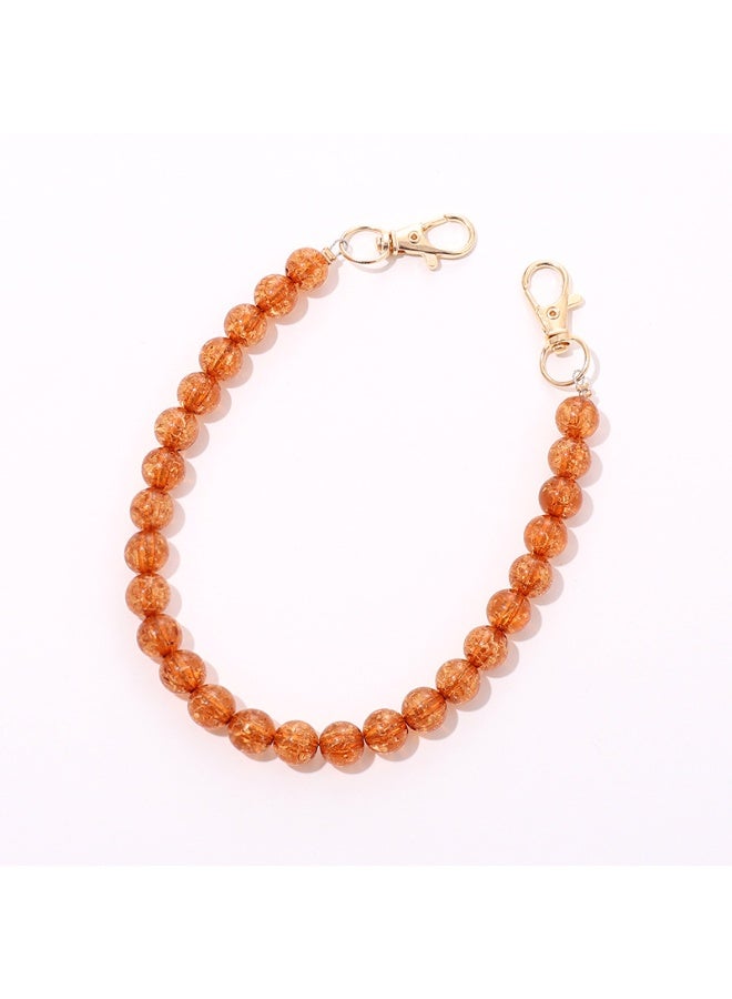 NIBEMINENT Phone Charm/ Chain Strap for Women Girls, Plum Blossom Pendant Cell Phone Case Lanyard Wrist Strap