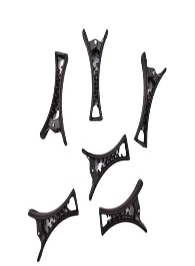 imioxo Daily use banana Hair Clutch/Claws/Clips for Girls and Women Combo of 6 Pieces(CM_34) (Black_colour) - Image 3