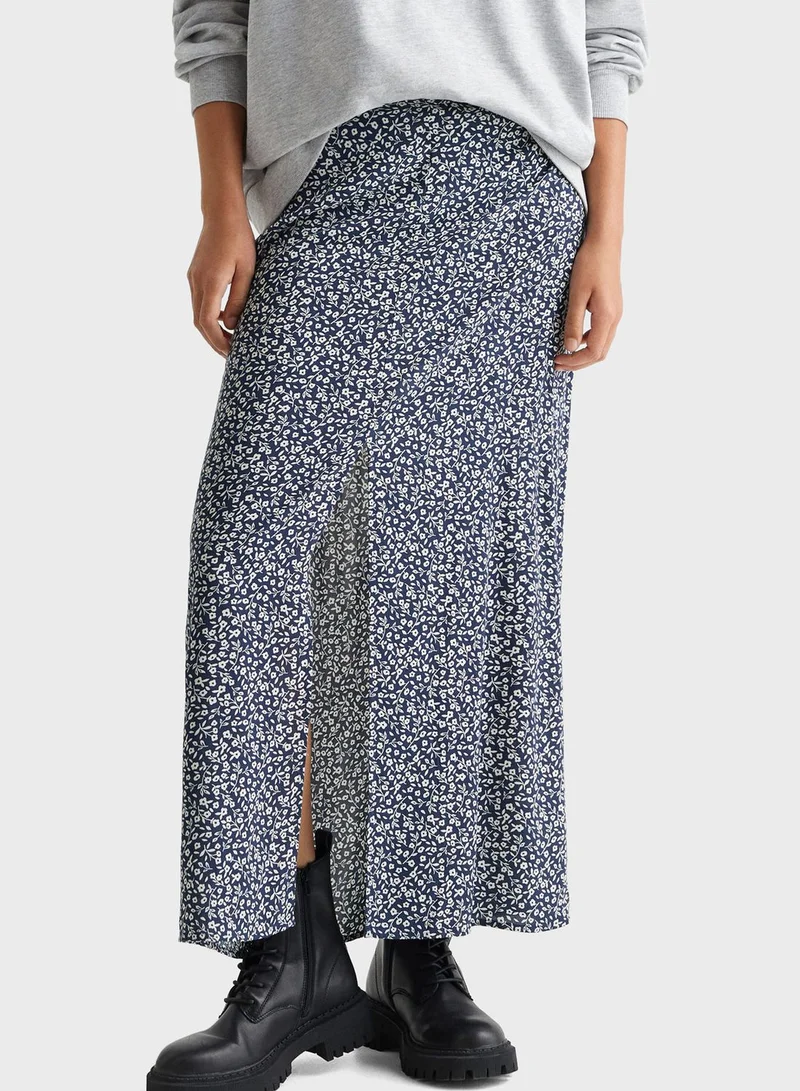 MANGO Kids Gloria Print Maxi Skirt