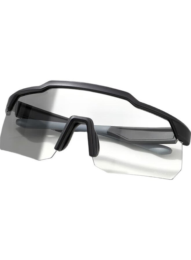 pulais Cycling Glasses, Day And Night Use, Photochromic Sunglasses, Mountain Climbing, Windproof, Sandproof, Sunglasses For Men And Women, Road Bike Goggles - Image 1