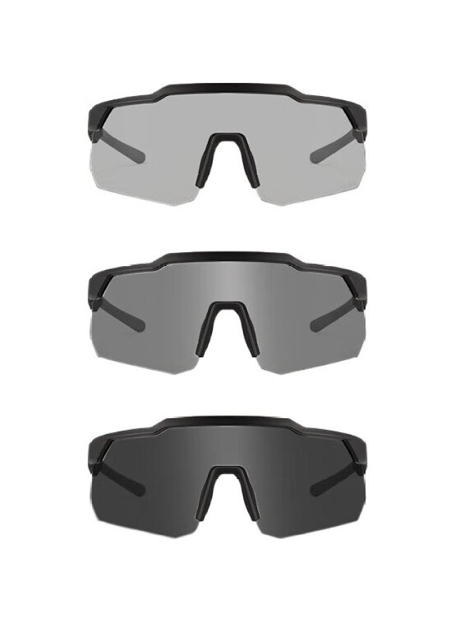 pulais Cycling Glasses, Day And Night Use, Photochromic Sunglasses, Mountain Climbing, Windproof, Sandproof, Sunglasses For Men And Women, Road Bike Goggles - Image 3