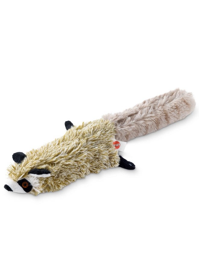 SPOT Flippin’ Skinneeez Raccoon Cat Toy with Catnip - Realistic Flopping Design, Touch-Activated Movement and Sounds, USB Rechargeable, Perfect for Indoor Cats, 15-Inch - Image 1