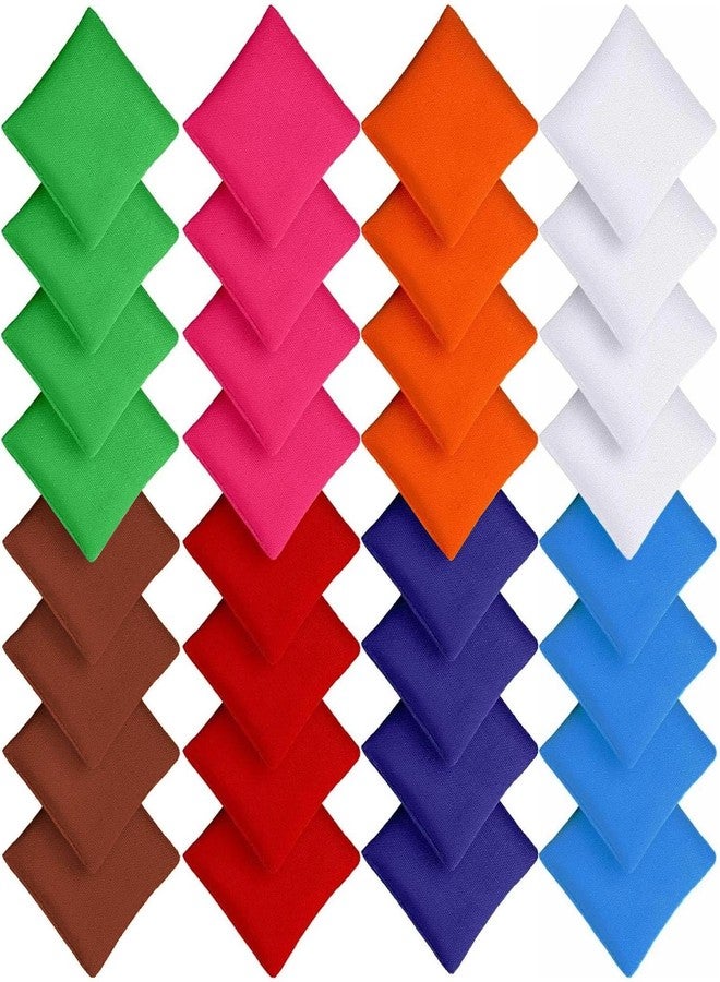 CACASO 32-Piece Bean Bags, Nylon with Ceramic Granular Fill, Colorful, Bean-Bag Game Sets, Target Tossing Game - Image 1