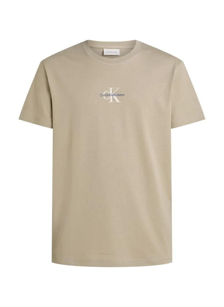 كالفن كلاين جينز Monologo Cotton T-Shirt