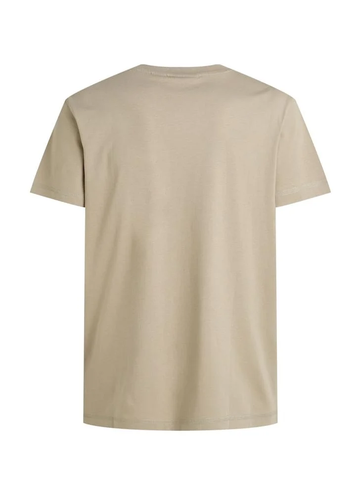 كالفن كلاين جينز Monologo Cotton T-Shirt