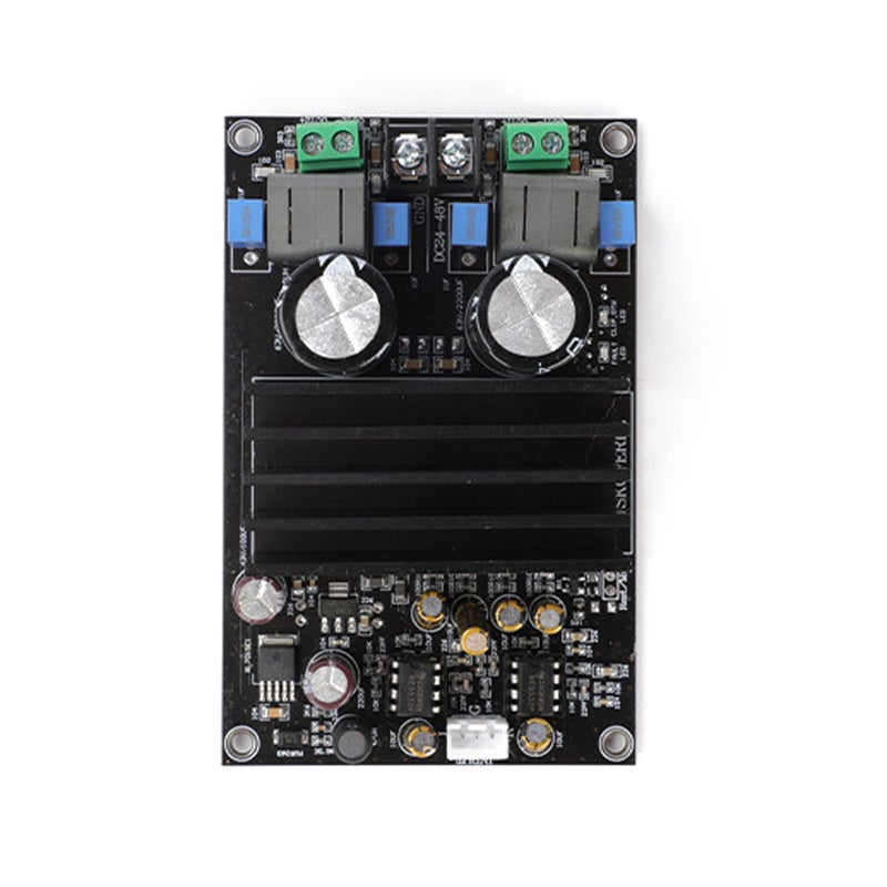Audio Power Amplifier Board: Black Compact Size, High Power Efficiency, Low Idle Loss - Clear Powerful Sound, Fine Quality Material for DIY Audio Projects, Home Theater Setup - Image 2