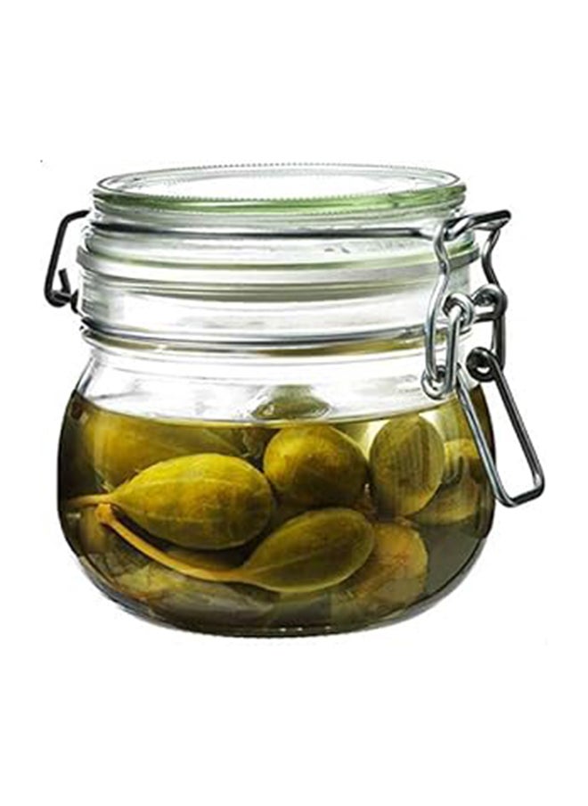 Ikea - Clear Glass Jar With Lid - Image 1