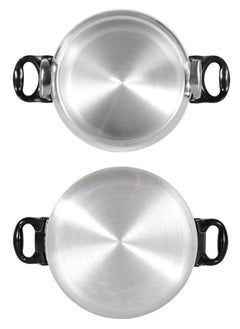 Sonica 25Liters Aluminium Pressure Cooker Silver/Black 25Liters Silver  - Image 3
