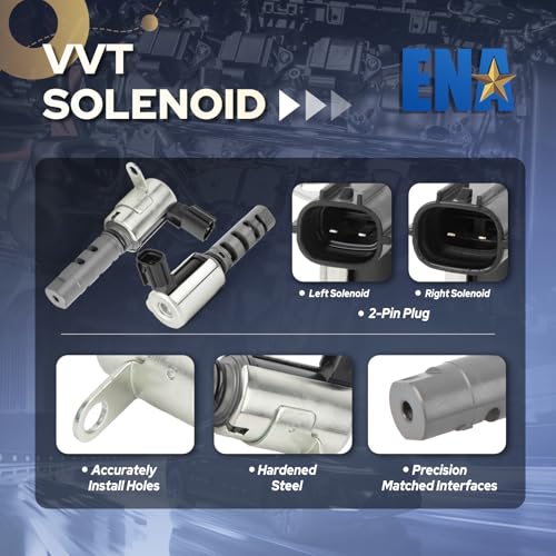 ENA Engine Variable Valve Timing Solenoid Compatible with Toyota Camry Highlander Avalon Lexus ES300 ES330 RX300 33L V6 19992010 Left Right Camshaft Position Actuator Solenoid for 917211 Set of 2 - Image 3