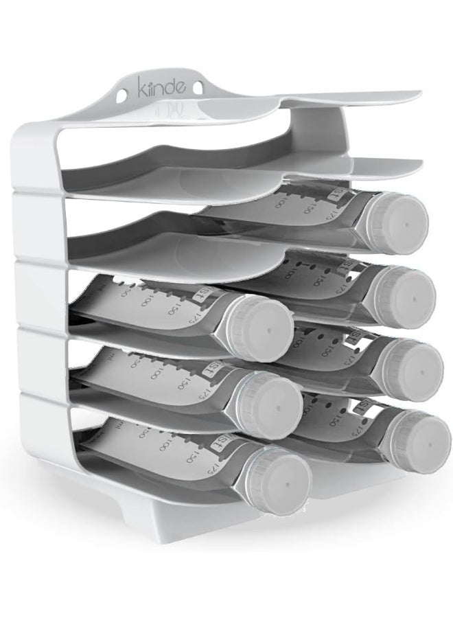 Kiinde Keeper Breast Milk Bags and Baby Food Pouches Organizer, Freezer Storage - Image 1