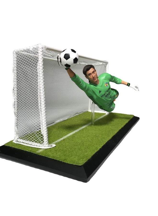 Korean Football Realistic Football Gate Player Doll Iron Man Kim Bing Site PU Simulation Hand Souvenir-Color:Picture Color-Dimensions:48×23×22cm  - Image 4