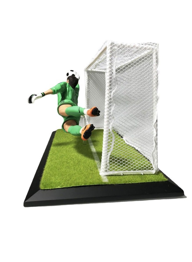 Korean Football Realistic Football Gate Player Doll Iron Man Kim Bing Site PU Simulation Hand Souvenir-Color:Picture Color-Dimensions:48×23×22cm  - Image 5