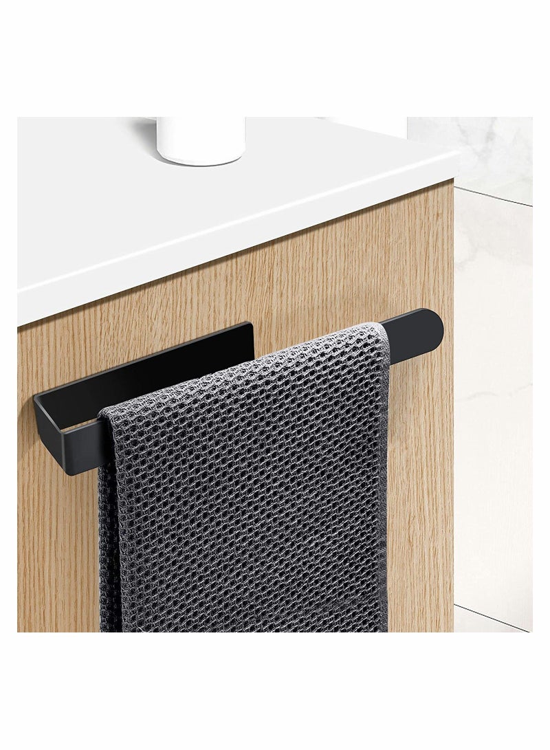 Hand Towel Holder, 37cm Self Adhesive Stainless Steel Towel Holder, Bathroom Towel Rack, Towel Bar, Towel Rail for Kitchen Living Room Bedroom - Image 1