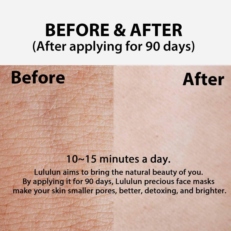 Lululun 32EA Anti Aging Face Mask Sheet, Organic Face Mask for Women & Men, Daily Face Masks Skincare with Green Tea & Shiso Leaf for Even-Toning Skin; Facial Mask & Sheet Mask in Japan PRECIOUS CLEAR - Image 4