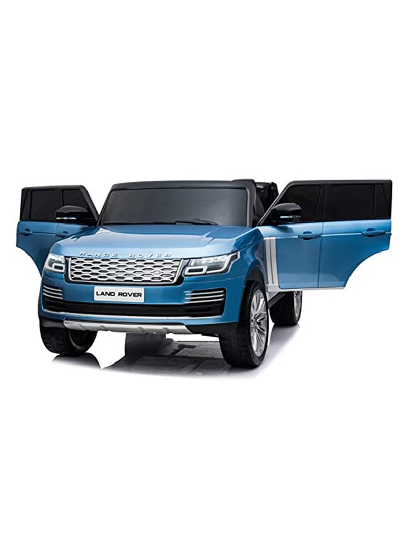 Lovely Baby سيارة رنج روفر للأطفال تعمل بالبطارية SUV LB 999DX باللون الأزرق  - Image 4