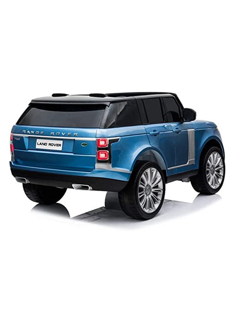 Lovely Baby سيارة رنج روفر للأطفال تعمل بالبطارية SUV LB 999DX باللون الأزرق  - Image 2